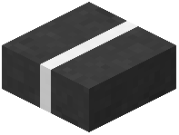 Road Slab with White Straight Line