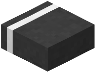 Road Slab with White Offset Straight Line
