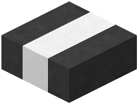Road Slab with White Straight Thick Line