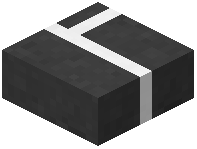 Road Slab with White T-shaped OffsetLine
