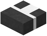 Road Slab with White T-shaped Thick Line