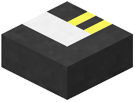Road Slab with WT&Y Double Right-Angle Line