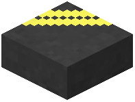Road Slab with Yellow Bevel-Angle Double Line