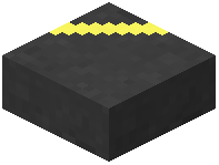 Road Slab with Yellow Bevel-Angle Line