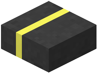 Road Slab with Yellow Half-Double Line