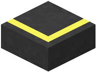 Road Slab with Yellow Offset Out RA Line