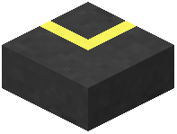 Road Slab with Yellow Right-Angle Line