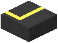 Road Slab with Yellow RA Line Offset Out