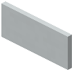 White Concrete Wall Sign