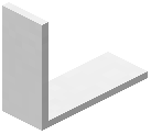 White Thick Strip Corner Light Tube