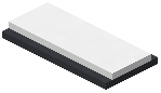 White Thick Strip Wall Light