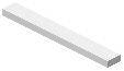 White Thin Strip Wall Light Tube