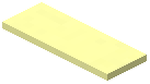 Yellow Thick Strip Wall Light Tube