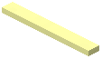 Yellow Thin Strip Wall Light Tube