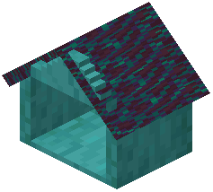 Warped pet house
