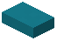 Cyan Concrete Button