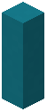 Cyan Concrete Fence