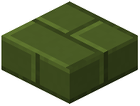 Green Concrete Brick Slab