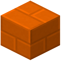 Orange Concrete Bricks