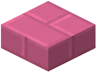 Pink Concrete Brick Slab