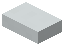 White Concrete Button