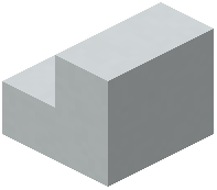 White Concrete Stairs