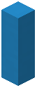 Light Blue Concrete Fence