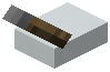 White Concrete Lever