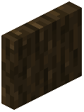 Dark Oak Log Door