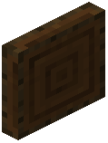 Top Dark Oak Log Door