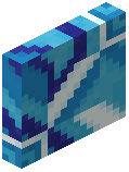 Light Blue Glazed Door