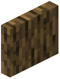 Oak Log Door