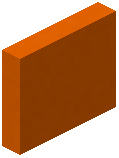 Orange Concrete Door