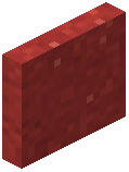 Red Concrete Powder Door