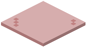 Red Stained Glass Pressure Plate