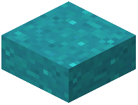Cyan Concrete Powder Slab