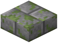 Mossy Stone Bricks Slab