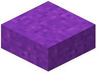 Purple Concrete Powder Slab