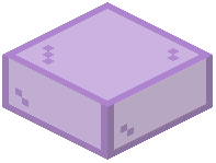Purple Stained Glass Slab
