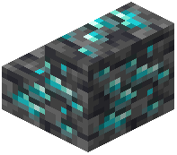 Deepslate Diamond Ore Stairs