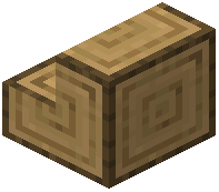 Top Oak Log Stairs