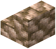 Raw Iron Block Stairs