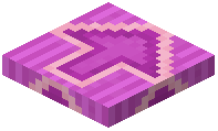 Magenta Glazed Trapdoor