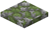 Mossy Cobblestone Trapdoor