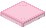 Pink Stained Glass Trapdoor