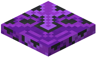 Purple Glazed Trapdoor