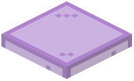 Purple Stained Glass Trapdoor