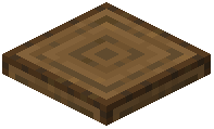Top Spruce Log Trapdoor