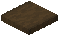 Stripped Dark Oak Log Trapdoor