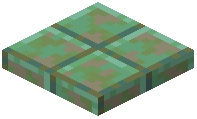 Weathered Cut Copper Trapdoor